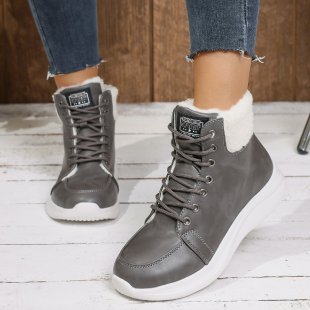 fall/winter new arrivals: plus-size fleece-lined ankle boots for women (sizes 36-43). wholesale available. dropshipping to  and