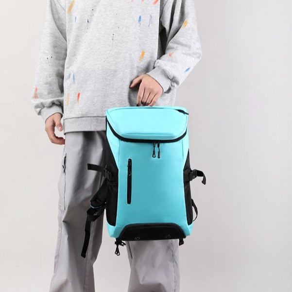 Cross-border new backpack large capacity simple and lightweight outdoor bag wholesale sports travel backpack can print logo
