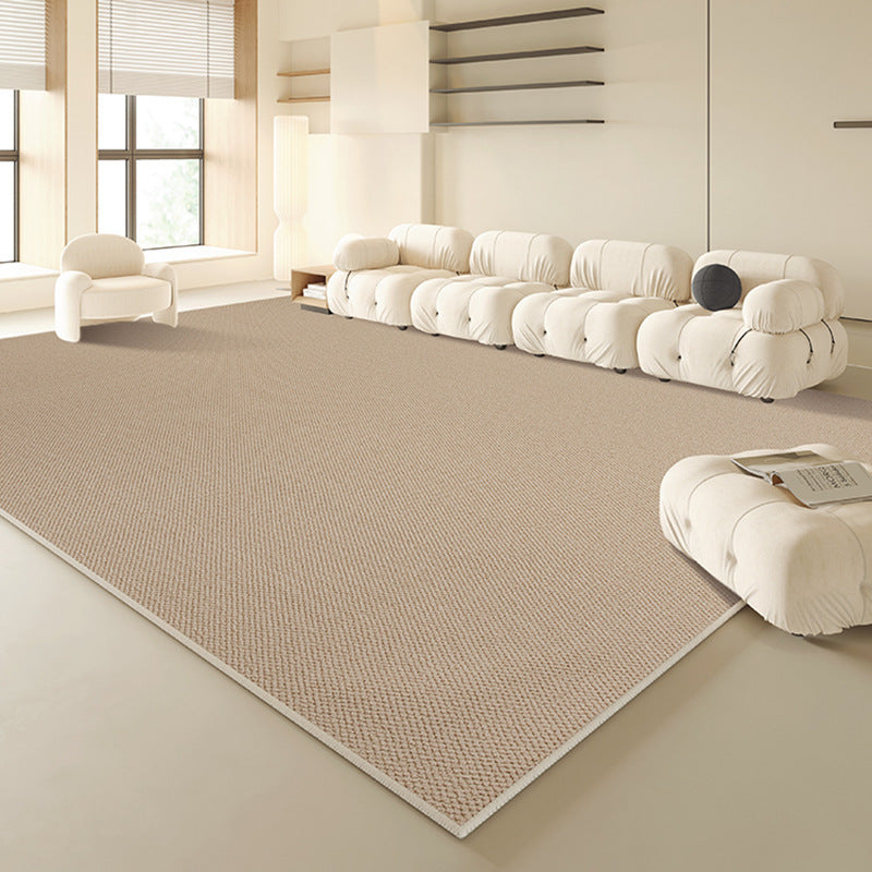 Waterproof and stain-resistant living room rug, new style, no-wash, wipeable, low-maintenance, light luxury, high-end diatomaceous earth silk sofa blanket/mat