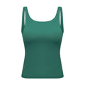 Factory direct sales new arrival yoga clothes women's beautiful straps chest pads long running sports yoga vest in stockdt138