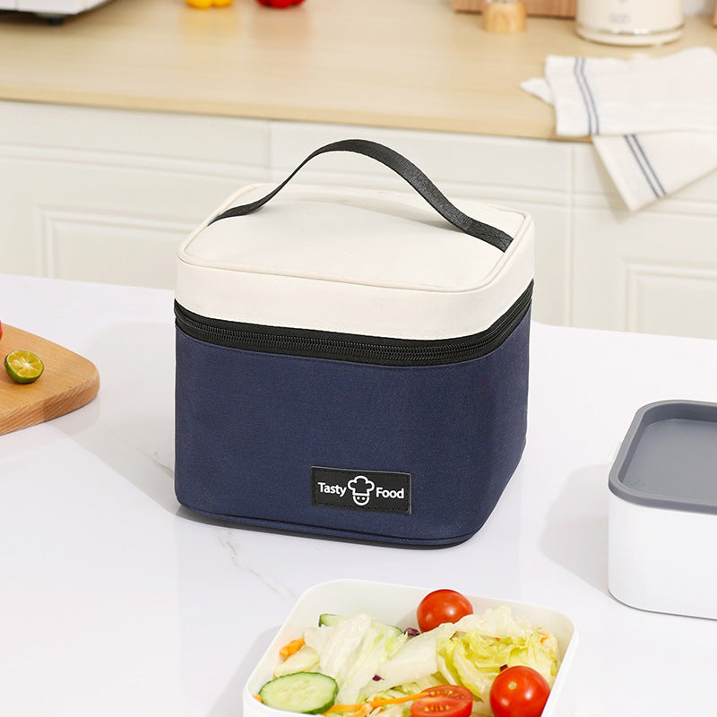 Beilian Portable Bento Bag Portable Takeaway Student Packing Wholesale Thermal Insulation Bag Aluminum Foil Thickened Lunch Box Bag