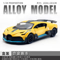 Large jeep wrangler alloy artificial 1:24 model bugatti lambo car kids toy men's gift ornaments