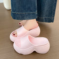2026 new women's platform slides: eva, non-slip, odor-resistant, cloud-like comfort, summer outdoor fashion, versatile thong sandals