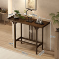 Buddhist niche altar table, home simple entrance, incense table, god of wealth altar table, altar stand cabinet, modern style grids