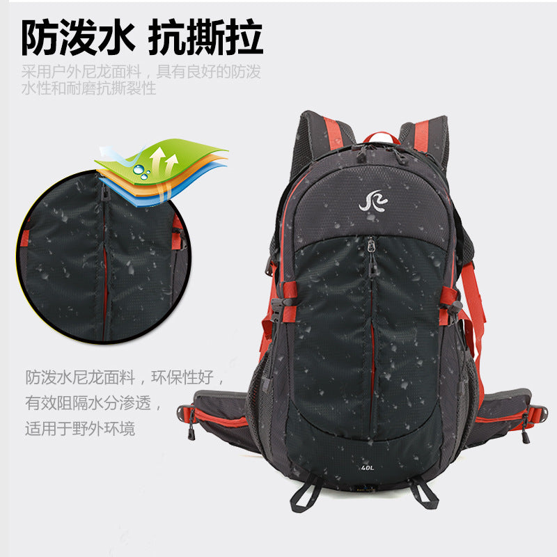 Cross-border travel bag Outdoor mountaineering bag Travel bag Backpack Large capacity multi-functional sports bag Hiking backpack