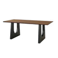 Walnut solid wood dining table long table chair desk workbench for home large board all-in-one conference desk