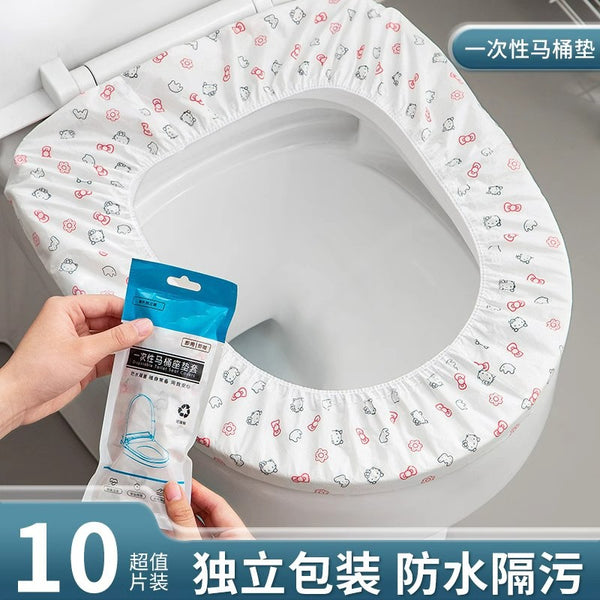 Disposable toilet seat cushion, independent packaging, toilet cover, maternal soiling toilet seat cushion paper, special for hotel travel
