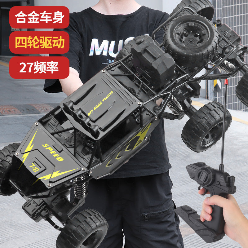 Extra large remote control car drift off-road vehicle four-wheel drive climbing big-foot vehicle six-wheel drive racing boy rechargeable toy car