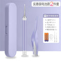 Glowing ear spoon & earwax tweezer set - kids' ear cleaning kit with visual inspection - baby ear pick - in stock & ready to ship
