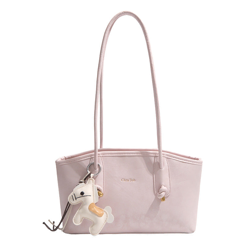 Spring gentle wind underarm bag women's bag new arrivalinseasiest for match shoulder bag student large capacity work clothing class bag