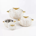 Export new arrival 3pcs thermal insulation box 3pcs food warmer1.0l-2.0l-3.5l