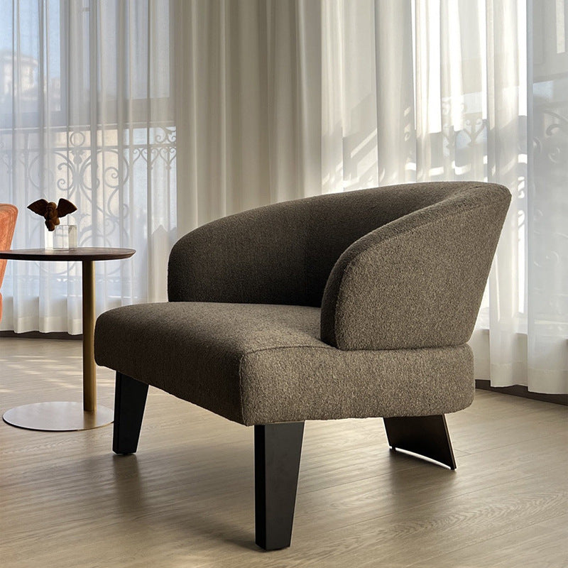 Italian normcore casual chair retromovable richard sofa chair living room wabi-sabi style designer single sofa chair
