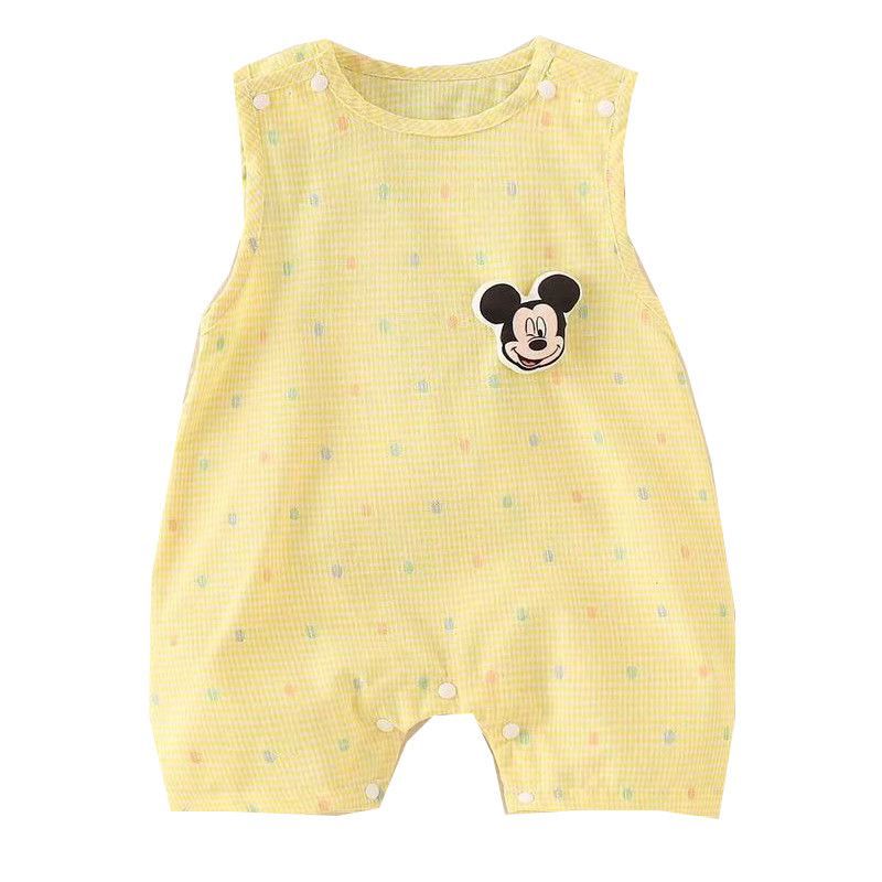 Newborn romper summer outfit cute cartoon onesie vest clothes boy sleeveless baby infant bodysuit
