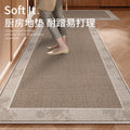 Kitchen floor mat non-slip oil-proof waterproof wipeable no-wash stain-resistant  new special carpet no-wash foot mat