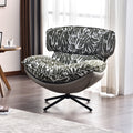 Scandinavianaccessible luxury single sofa chair modern casual designer lazy living room balcony rotatable casual rocking chair