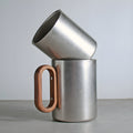 304 stainless steel cup food grade water cup travel household cup with handle cup logo personalized