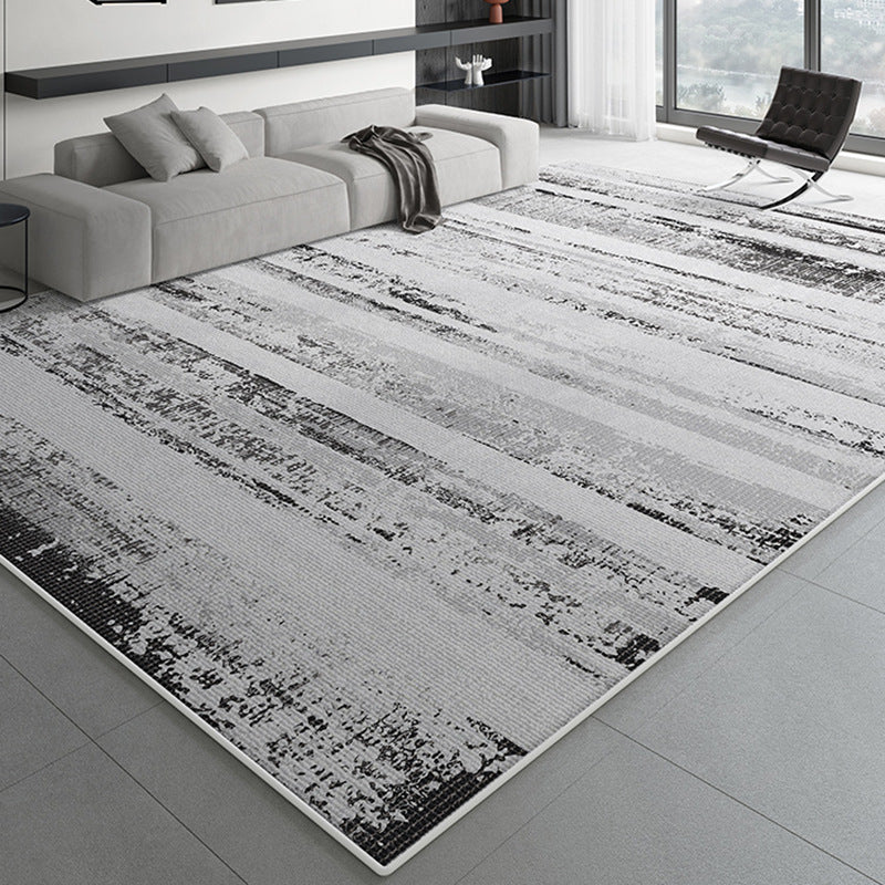 Carpet living room bedroom  new waterproof bedside no-wash and wipeable accessible luxuryclassy cream style coffee table floor mat