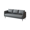 Luxury office sofa set for 4s dealerships: minimalist modern business reception, meeting, and lounge area - available in single, double, and three-seater configurations