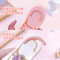 Snow belle cat claw eyelash curler - portable, long-lasting, wide-angle lash curler for women's partial makeup application