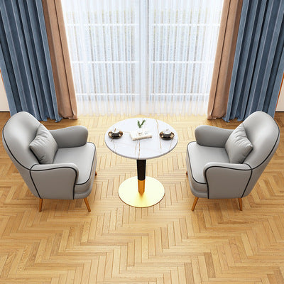 Single sofa for home living room small apartment casual chair sales department business negotiation hotel reception sofa chair