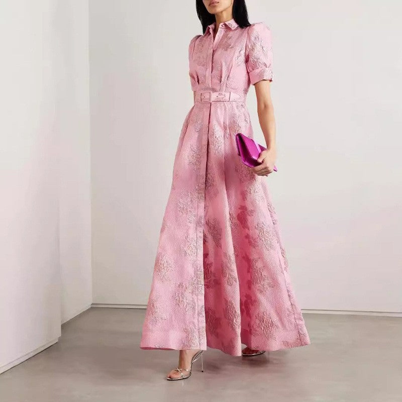 fashion french elegancedress summer style independent station new product retroelegantfashionsilm long skirt