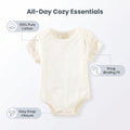 baby romper spring autum triangle crawling short-sleeved male and female baby cotton 0-1 year old one-piece girl butt-covering clothes