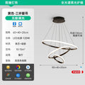 2026 new living room dining room pendant light, light luxury nordic led bedroom lamp, popular lighting fixture, high-end modern minimalist style