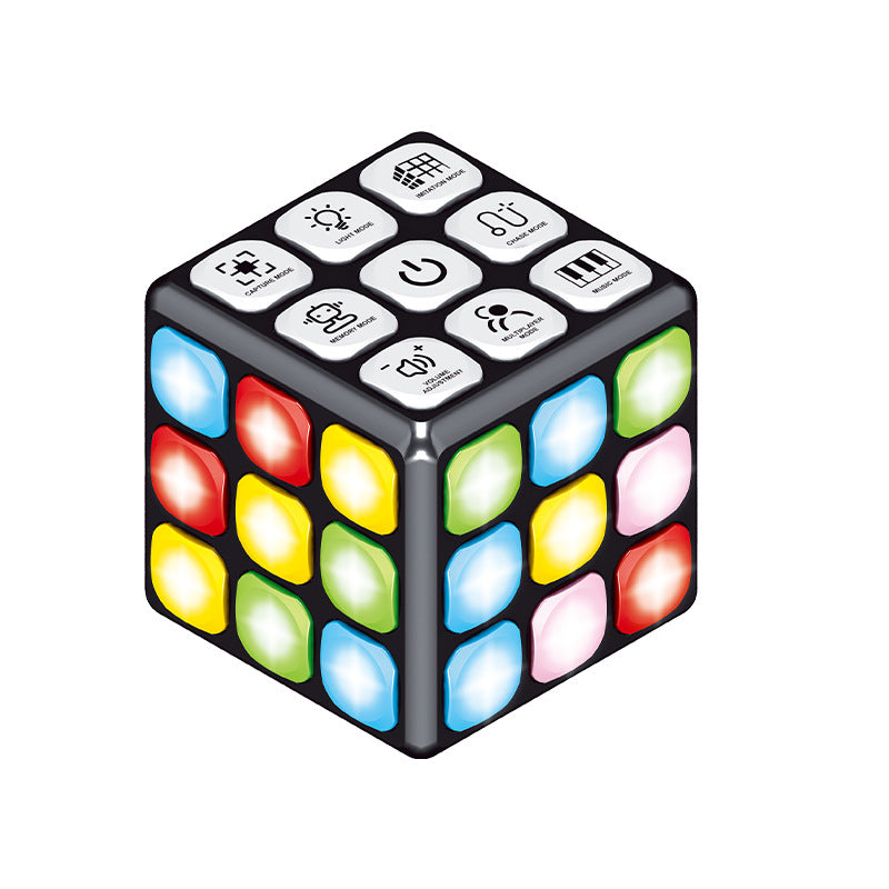 hot-selling electronic 3x3x3 light & music cube - multifunctional interactive game, novelty puzzle toy