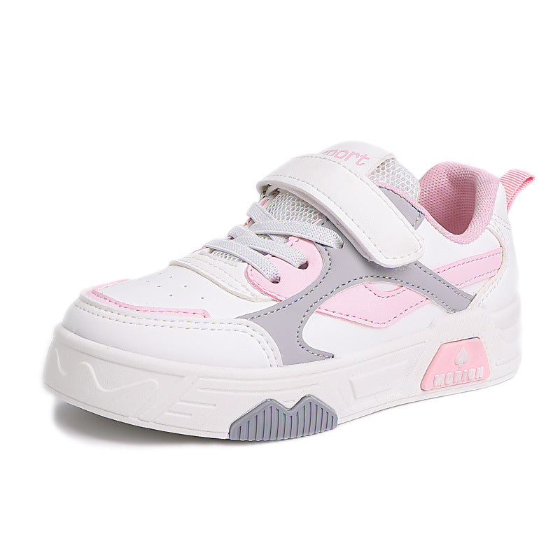 Autumn new children's sports shoes  wholesale boys medium and small children's white shoes girls shoes children's white shoes