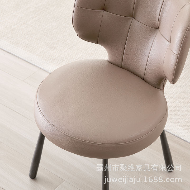 Dining chair - modern minimalist design for home, restaurant, hotel, and living room. stylish and comfortable backrest