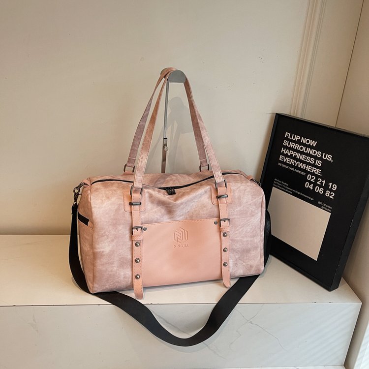 Cross-border fashion large-capacity travel bags, light travel, hand luggage bags, outdoor camping storage, messenger bags wholesale