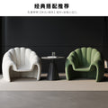 Beauty salon b&b reception negotiation chair creative single fabric sofa for home small apartment living room balcony casual chair