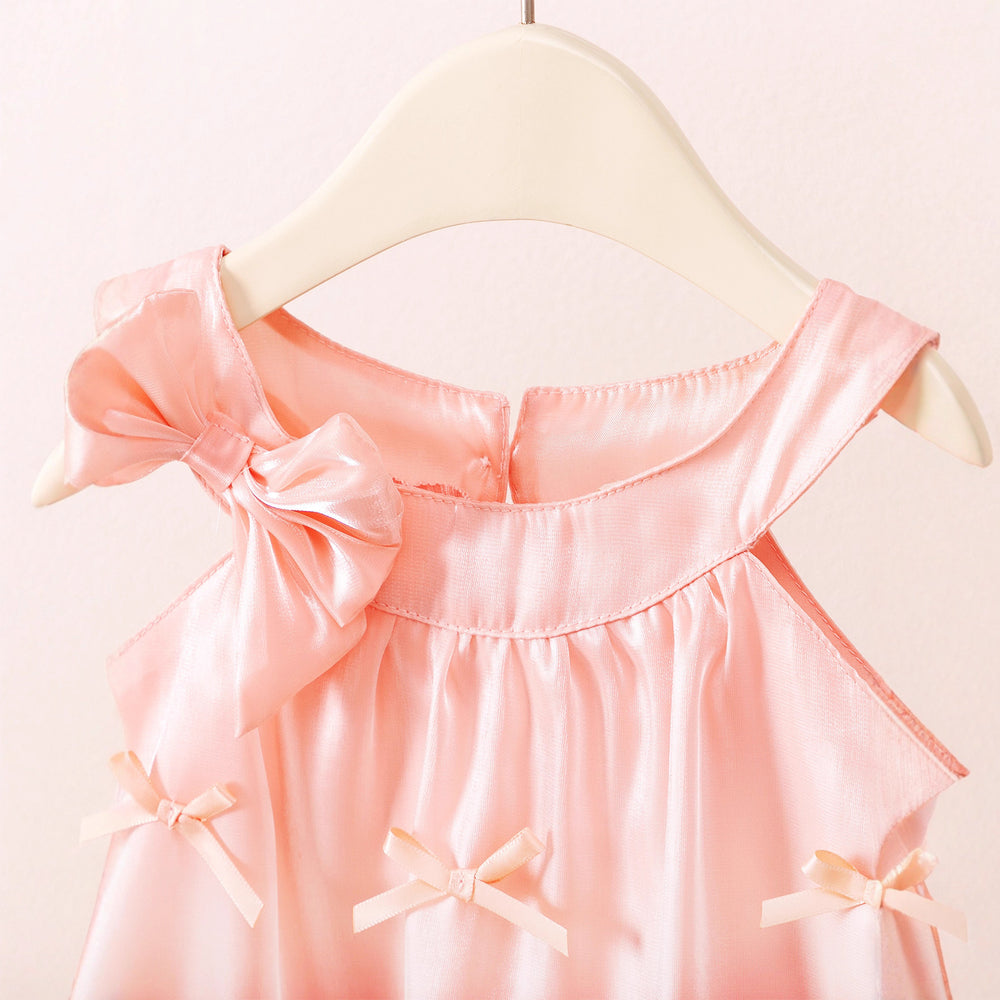 new product girl european and american style socialite suspender bow princess style + shorts loose suit