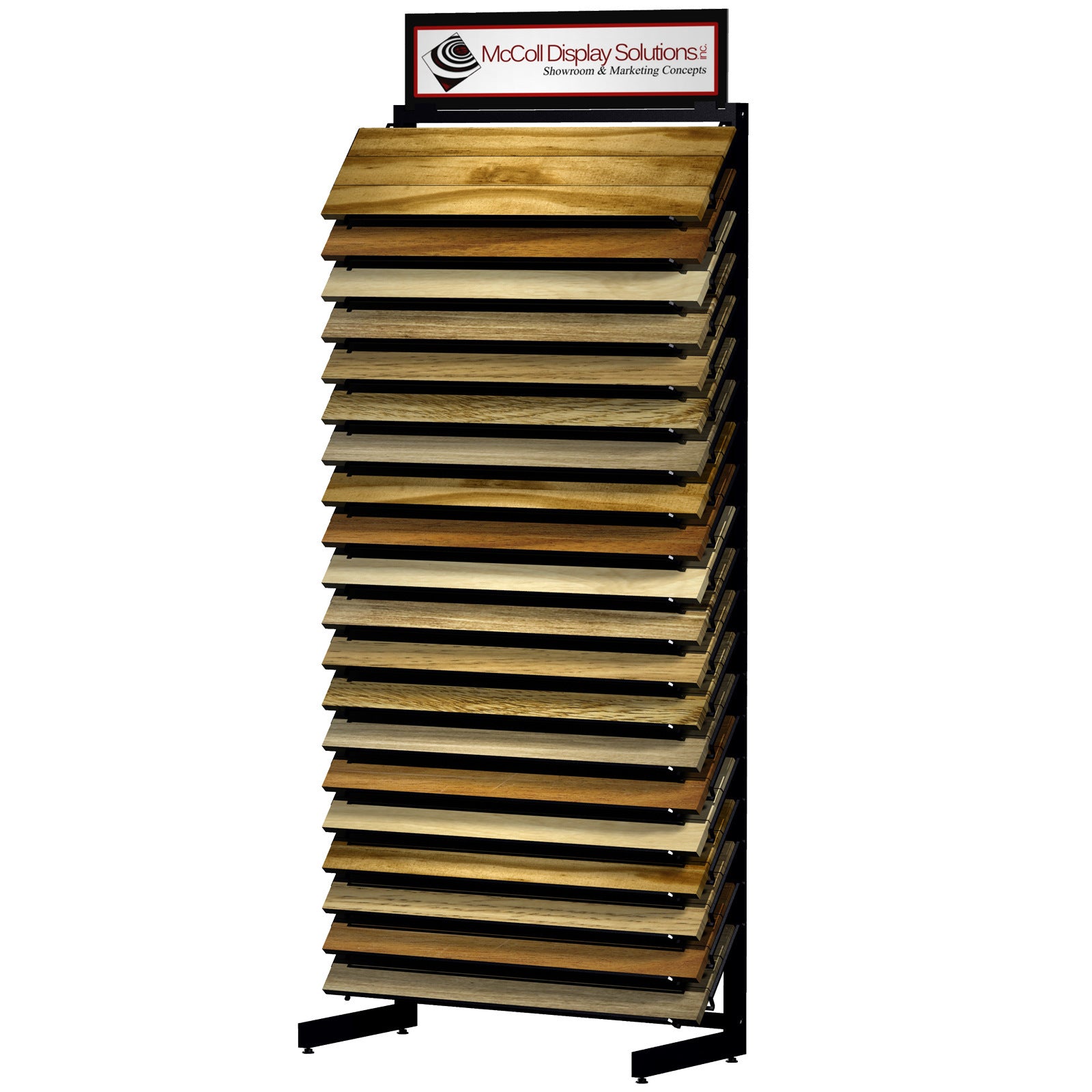Source Factory Building Materials Metal Display Rack Wood Panel Metal Display Rack Storage Rack