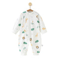 All-season baby clothes: spring/autumn baby belly-banding romper, newborn pure cotton confinement suit, long-sleeve onesie, crawling suit