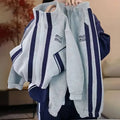 girls' and boys' mid-to-large size autumn new arrivals: girls' activewear casual korean style two-piece set trendy outerwear