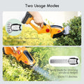 For homelithium battery handheld hedge trimmer mini electric hedge trimmer lawn mower fence shear trimmer pruning shears tool