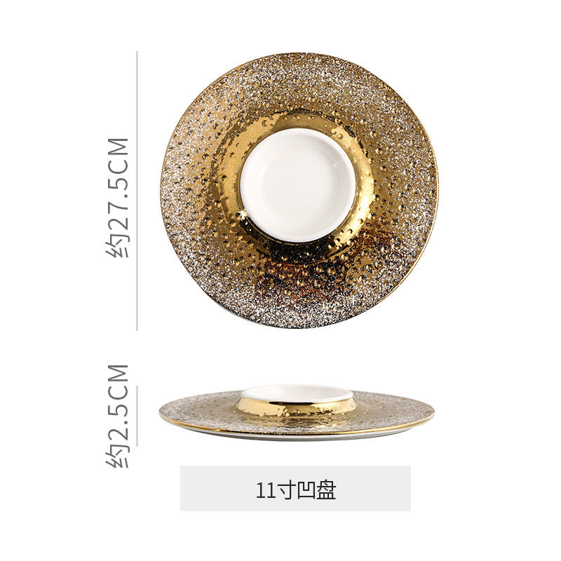 Instagram-worthy luxury ceramic dinnerware: perfect for restaurants, hotels, and home. elevate your presentation with these high-end dessert plates, unique steak dishes, and fruit salad bowls