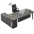 Boss desk office desk chair combination casual modern executive desk table office furniture desk single computer desk