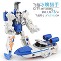 Transforming robot toy for boys, children's educational assembly car model, king kong mech suit, ages 1-3-6