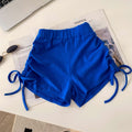 K-stylecasualhigh waist drawstring casualloose pants shorts women's summer work clothing style slimming lookeasiest for matchhot girl sweatpants multi-color