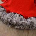 Girls' christmas sweater and skirt set - two-piece puffy skirt outfit - new autumn/winter korean style baby girl set