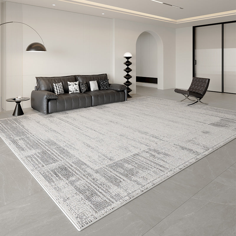 Living room carpet gray photo studio sofa coffee table floor mat thickened sound insulation accessible luxuryfor home bedroom bedside blanket export