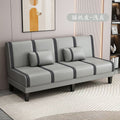 Sofa can be folded for dual use, double and three-person multi-functional simple rental room bedroom lazy living room foldable sofa bed