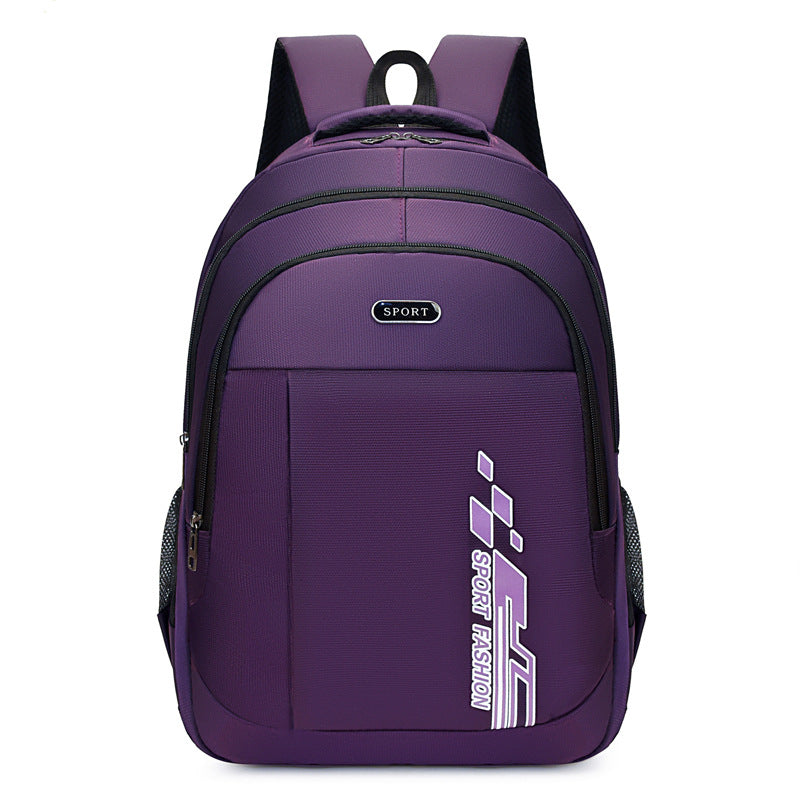 New men's business travel backpack fashionable versatile waterproof wear-resistant backpack large-capacity travel travel schoolbag