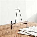 Ins style metal bracket netease cloud vinyl record storage desktop clock support bracket iron ceramic plate bracket