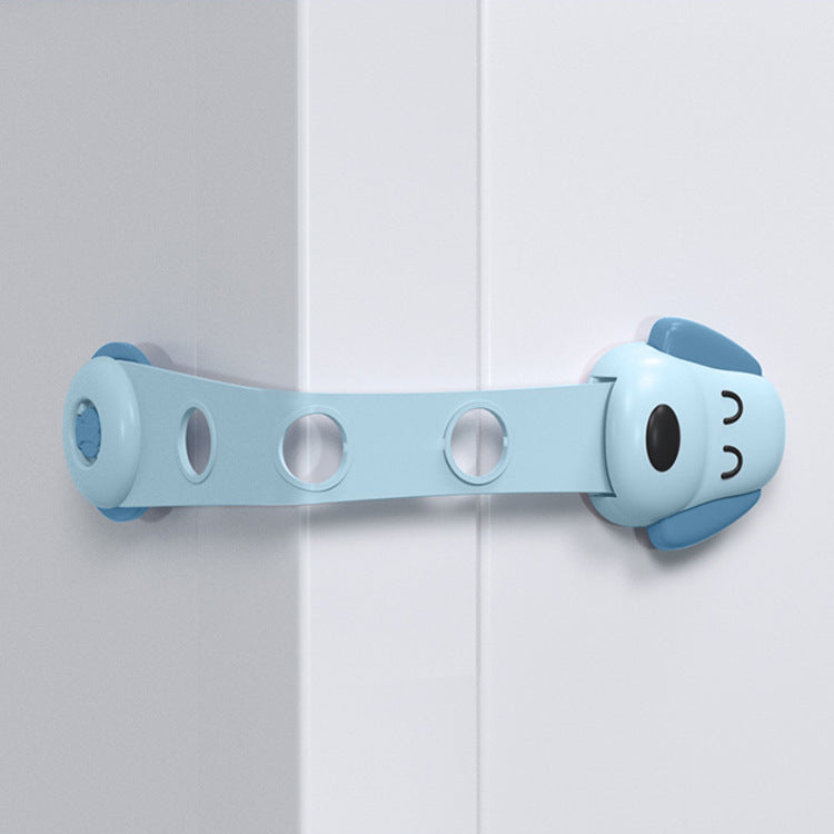 Wholesale children's drawer safety locks, baby proofing door lock buckles, adjustable child drawer double lock door latches