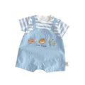 Summer newborn baby clothes, baby romper, cartoon short-sleeve, cartoon summer outfit, lightweight crawling suit, outdoor wear