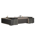 Accessible luxuryclassyelegant paint boss table office desk and chair combination classy executive desk casualpresident desk