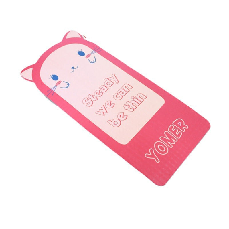 Pvc children's dance yoga mat - wholesale, thickened, cute, silent, shock-absorbing, non-slip dance mat - home use, eco-friendly, portable
